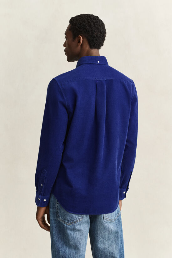 Chemise en velours c&ocirc;tel&eacute;