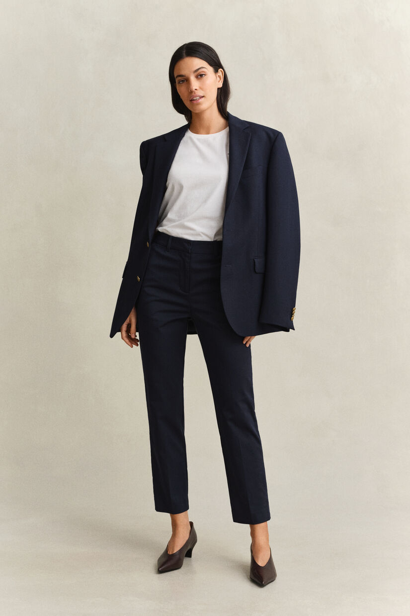 Pantalon habill&eacute; coupe slim