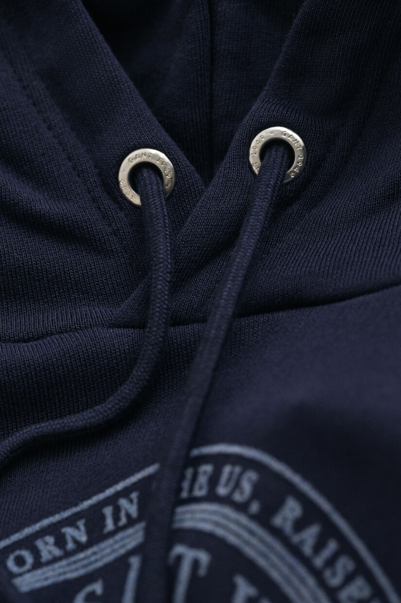 Sweat &agrave; capuche avec motif saisonnier