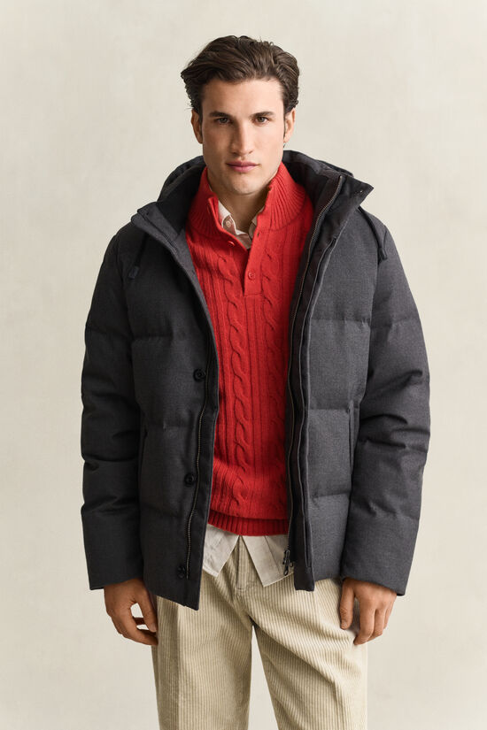 Veste matelass&eacute;e en flanelle