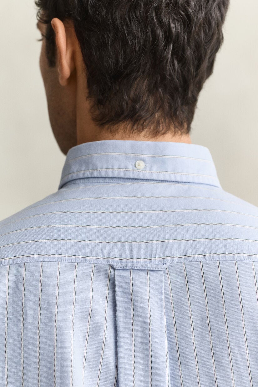 Chemise en coton Oxford &agrave; rayures Archive