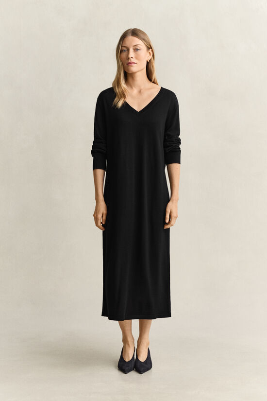 Robe en laine m&eacute;rinos extra-fine
