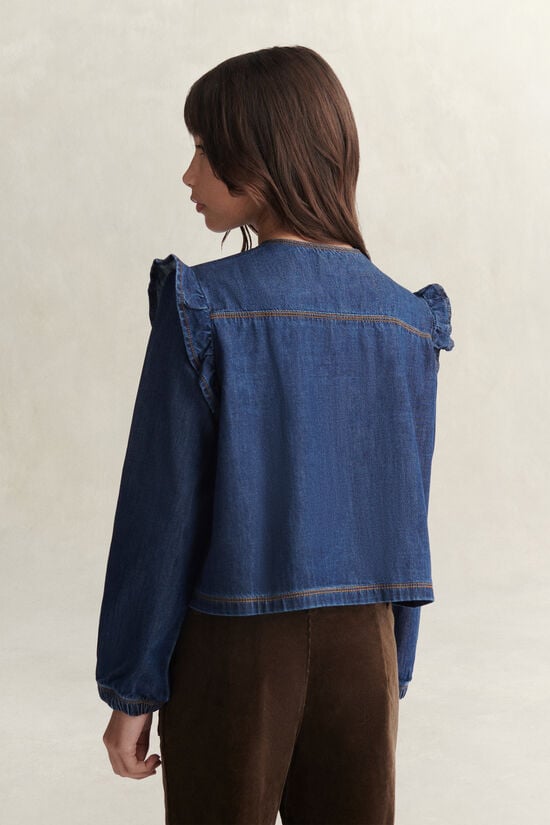 Chemise en denim Ado Fille