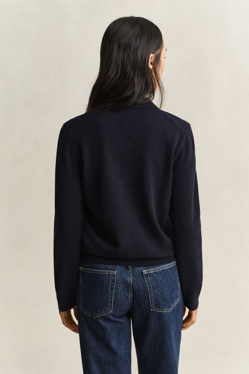 Pull rugger en laine d&rsquo;agneau