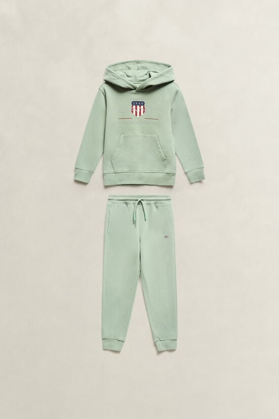 Ensemble sweat &agrave; capuche et pantalon de jogging Archive avec &eacute;cusson Gar&ccedil;on