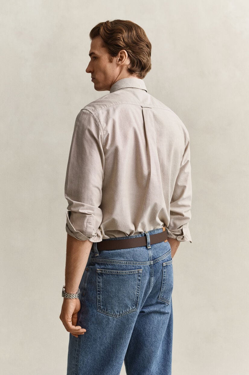 Chemise regular en coton Oxford classique
