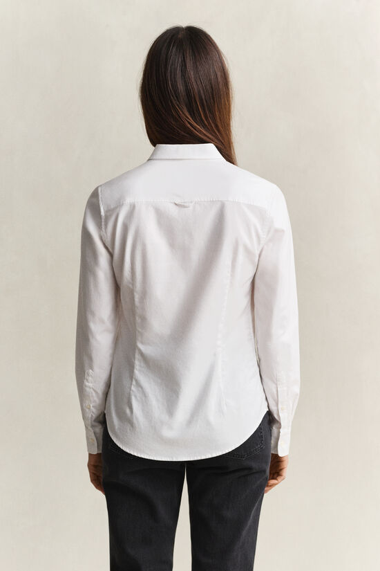 Chemise slim en coton Oxford classique extensible