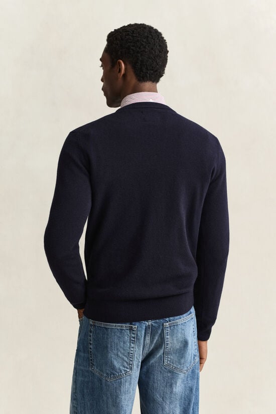 Pull col rond en laine d&rsquo;agneau