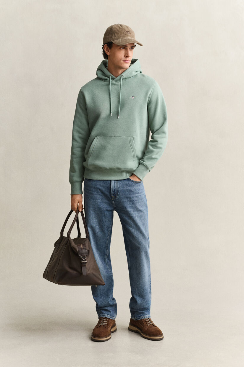 Sweat &agrave; capuche avec &eacute;cusson