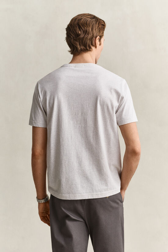 T-shirt regular avec &eacute;cusson