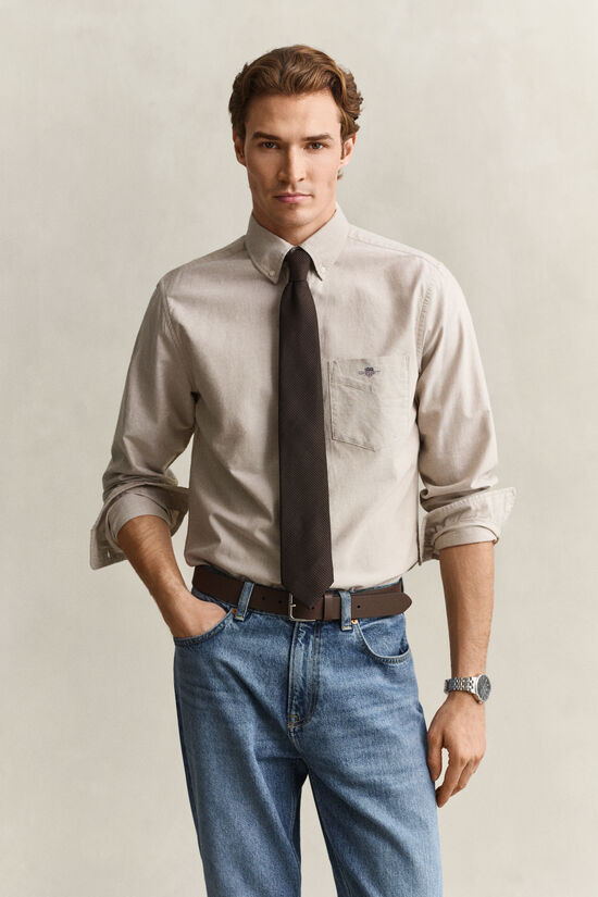 Chemise regular en coton Oxford classique