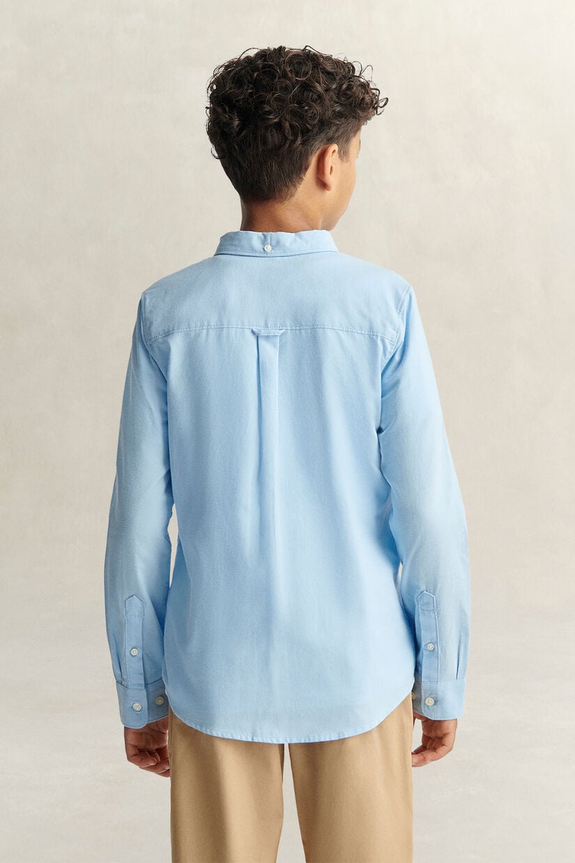 Chemise en coton Oxford Shield Ado Gar&ccedil;on