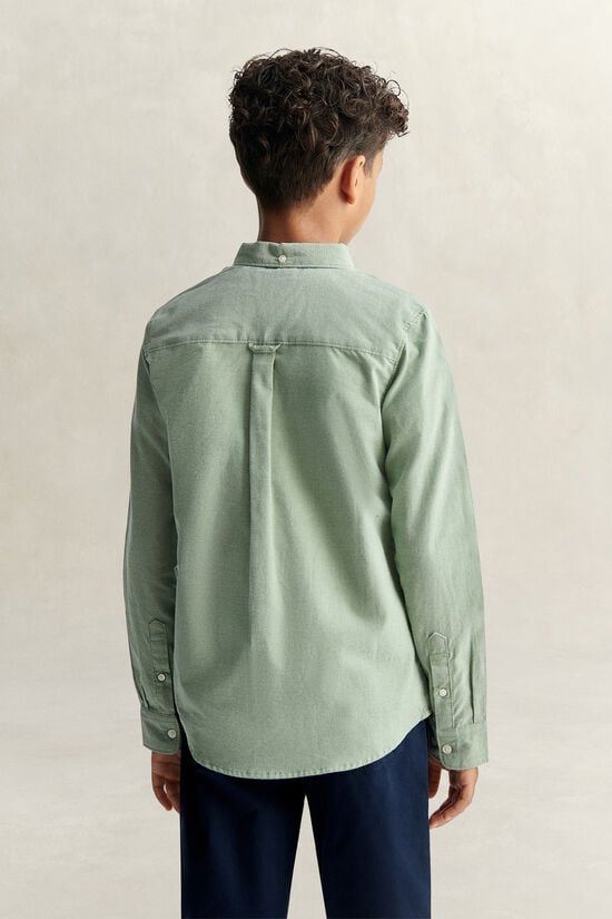 Chemise en coton Oxford Shield Ado Gar&ccedil;on