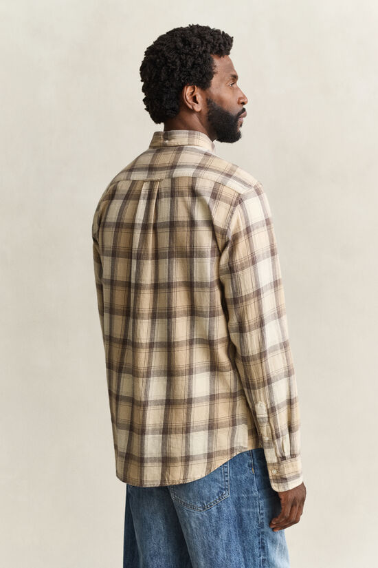 Chemise en flanelle &agrave; carreaux Windblown