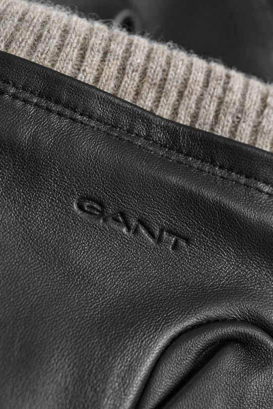 Gants en cuir d&rsquo;agneau matelass&eacute;s