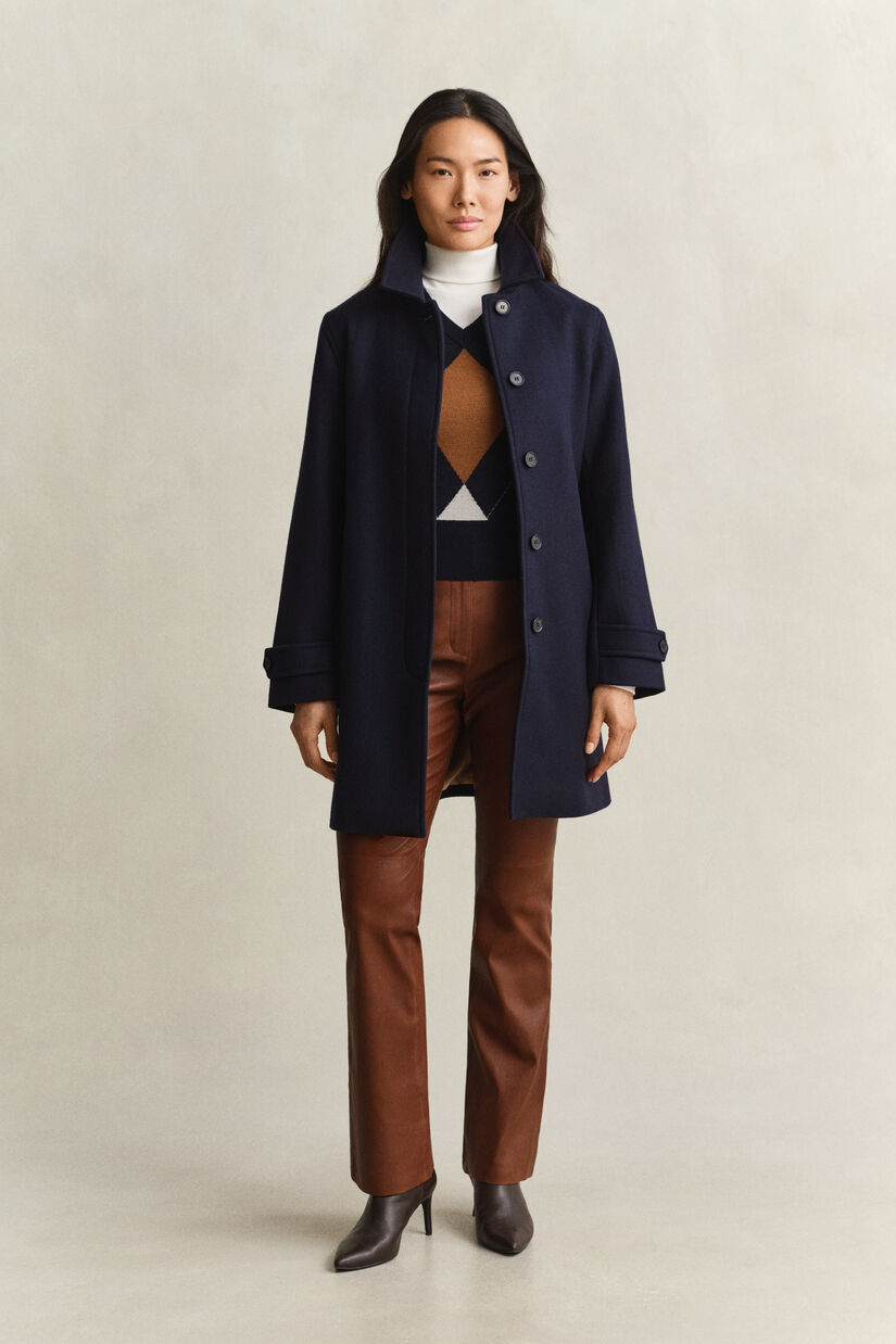 Pull sans manches en laine tricot&eacute;e avec motif argyle