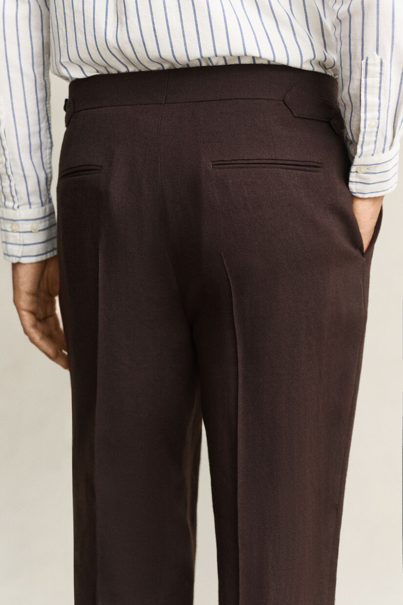Pantalon de costume en laine