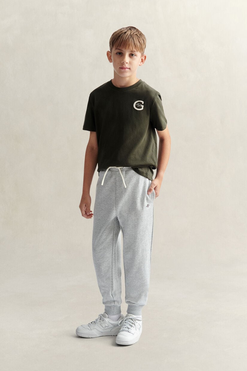 Pantalon de jogging avec &eacute;cusson Ado Gar&ccedil;on