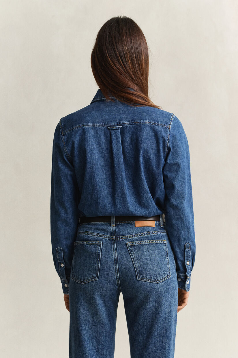 Chemise en denim