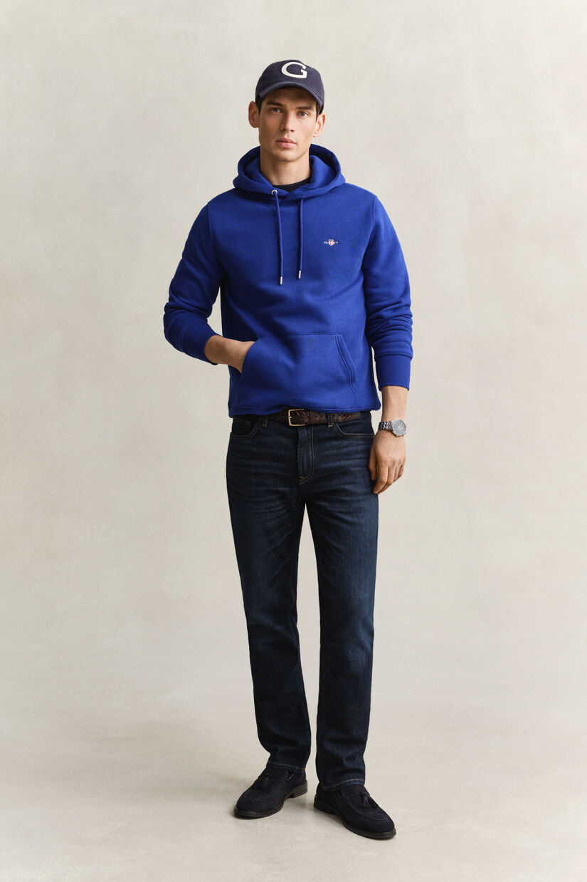 Sweat &agrave; capuche avec &eacute;cusson