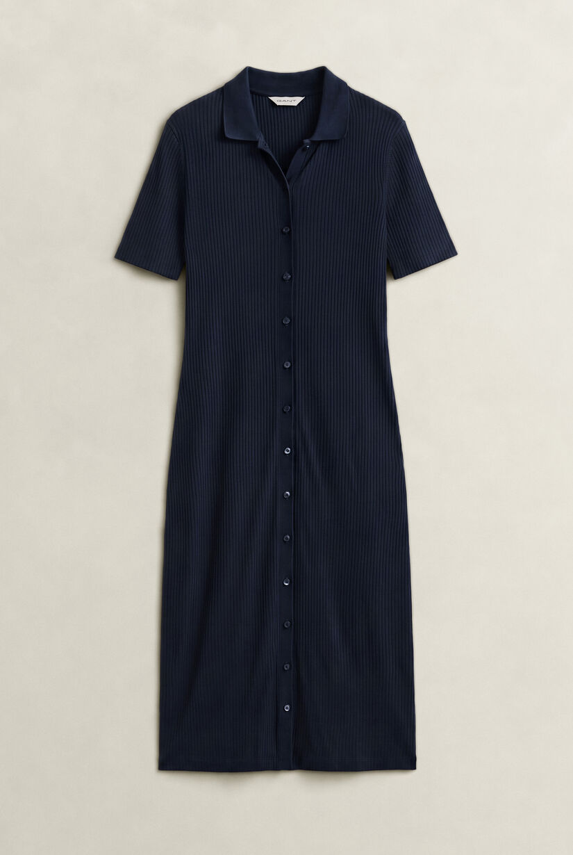 Robe polo coupe slim c&ocirc;tel&eacute;e