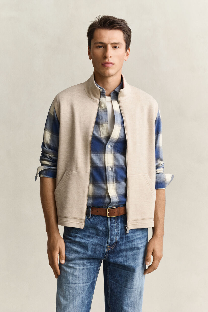 Veste sans manches zipp&eacute;e