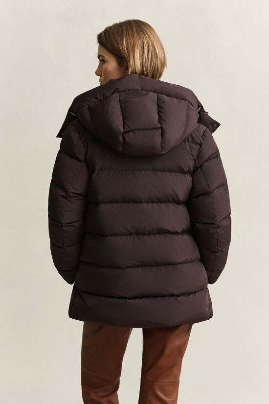 Doudoune mi-longue en duvet