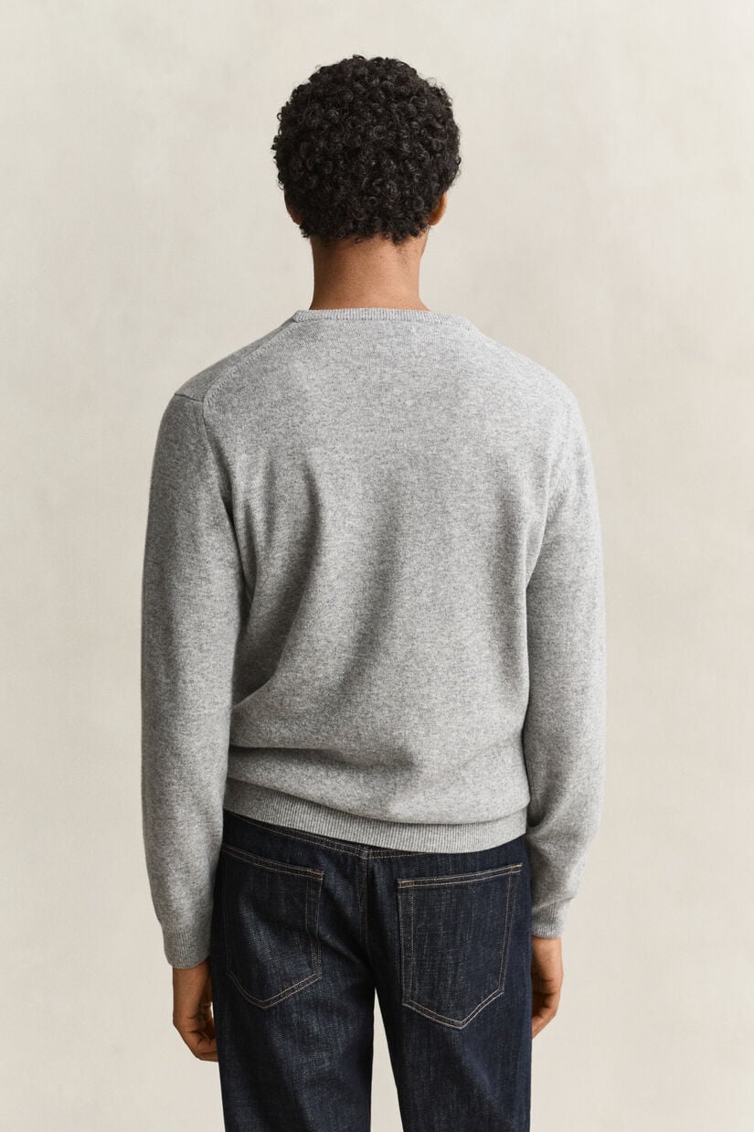 Pull col rond en laine d&rsquo;agneau