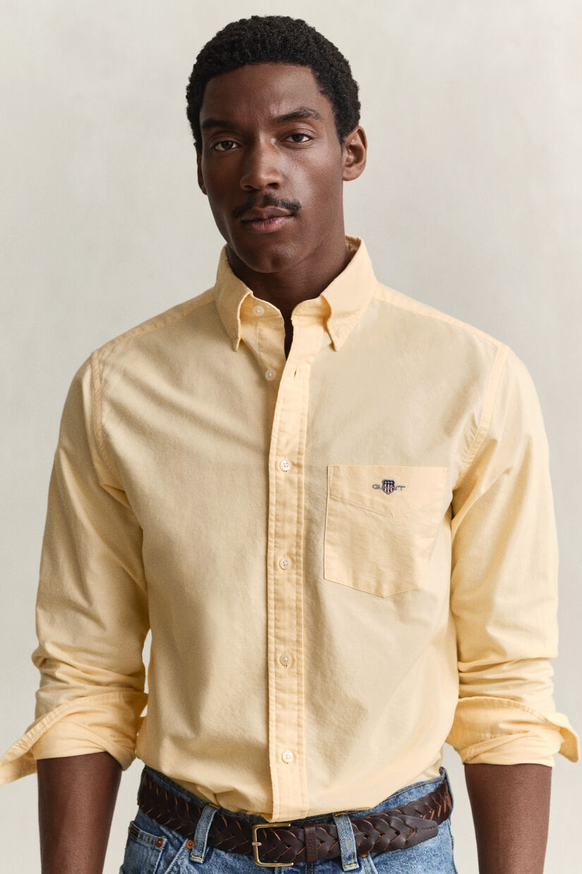 Chemise regular en coton Oxford classique