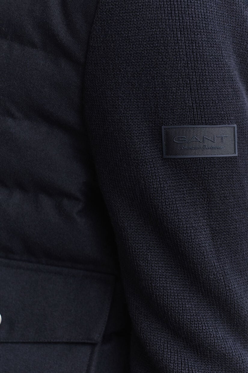 Veste en flanelle avec rembourrage mixte