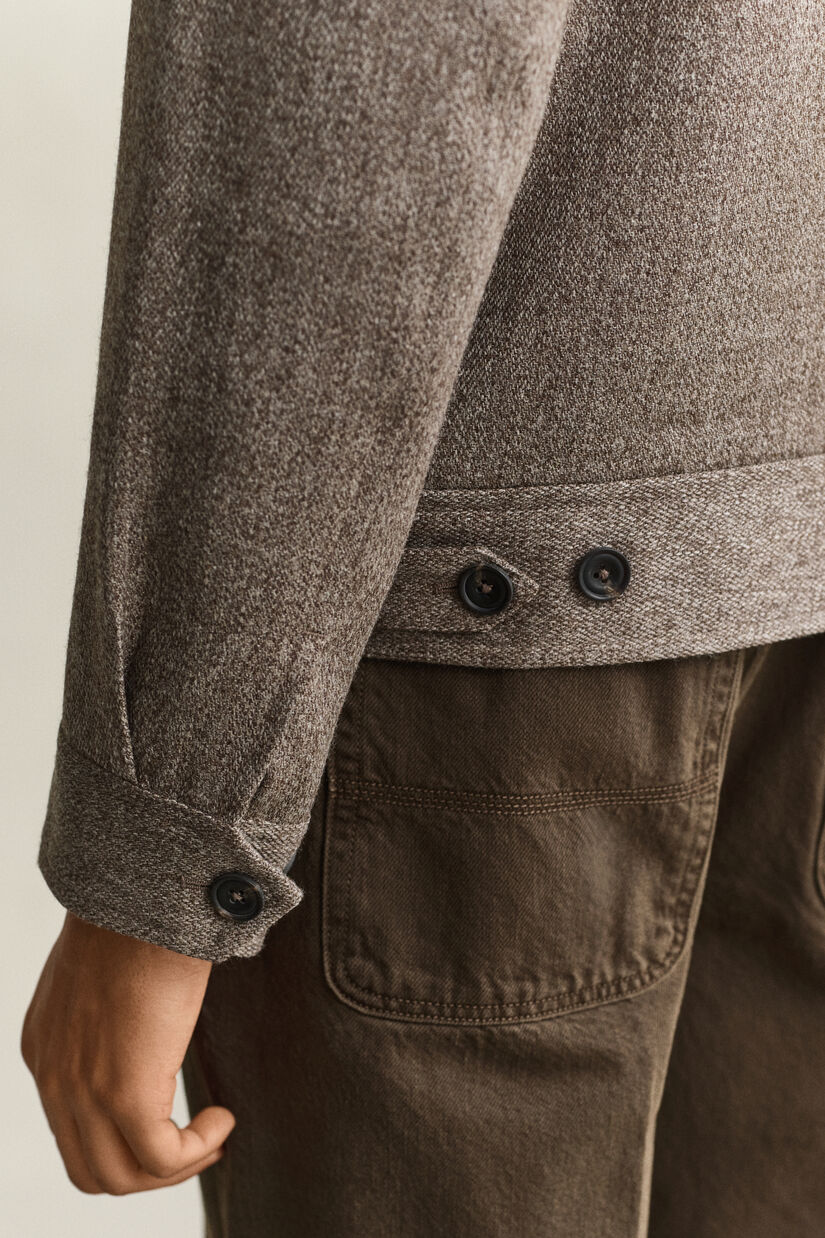 Veste en laine chin&eacute;e