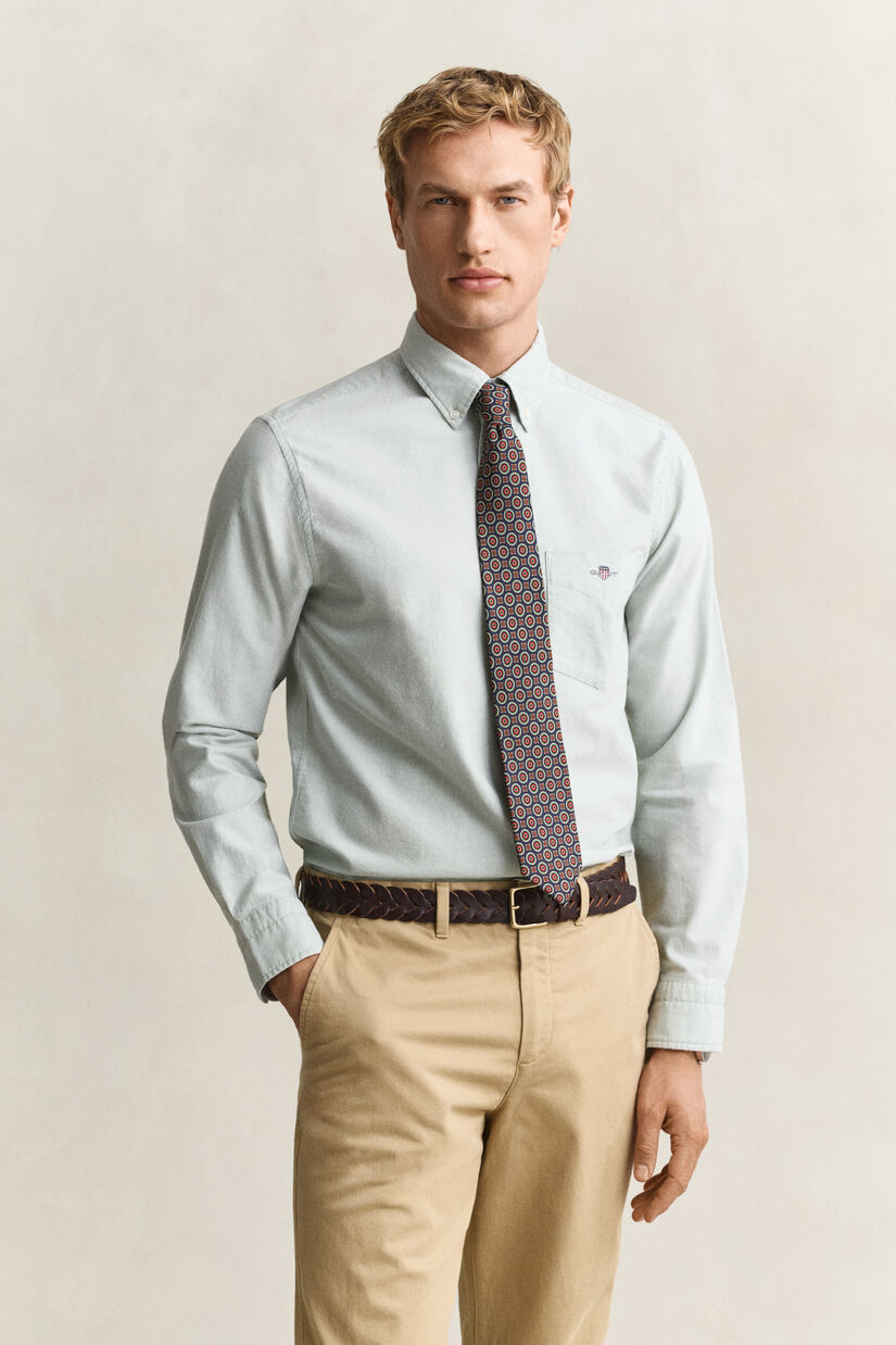 Chemise regular en coton Oxford classique