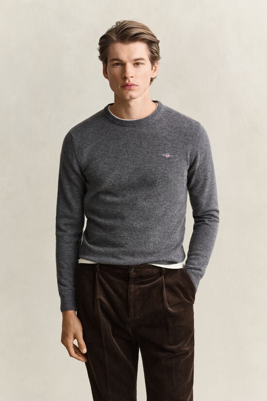 Pull col rond en laine d&rsquo;agneau
