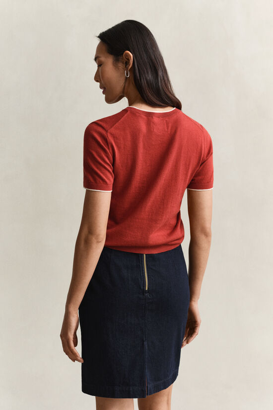 Pull &agrave; manches courtes