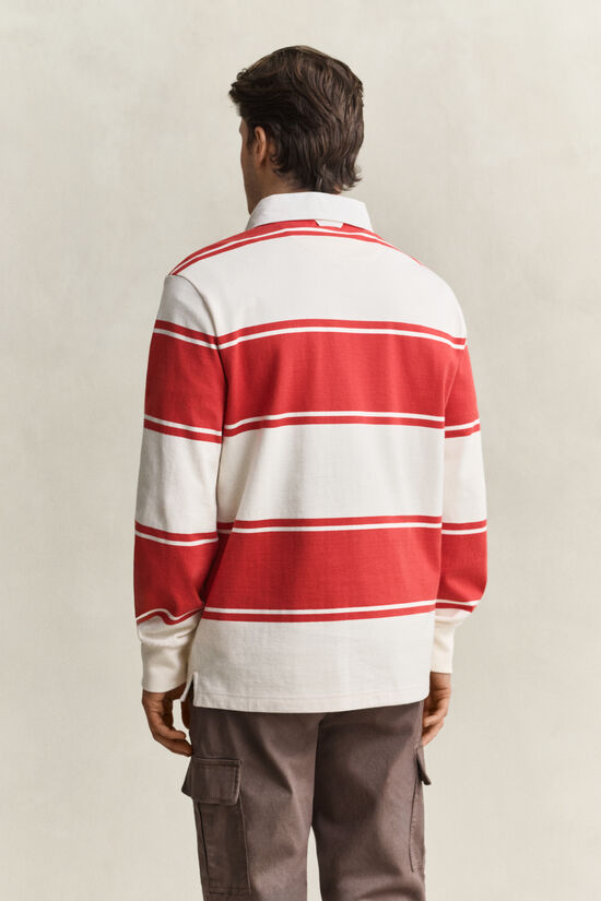Polo Rugger &agrave; rayures