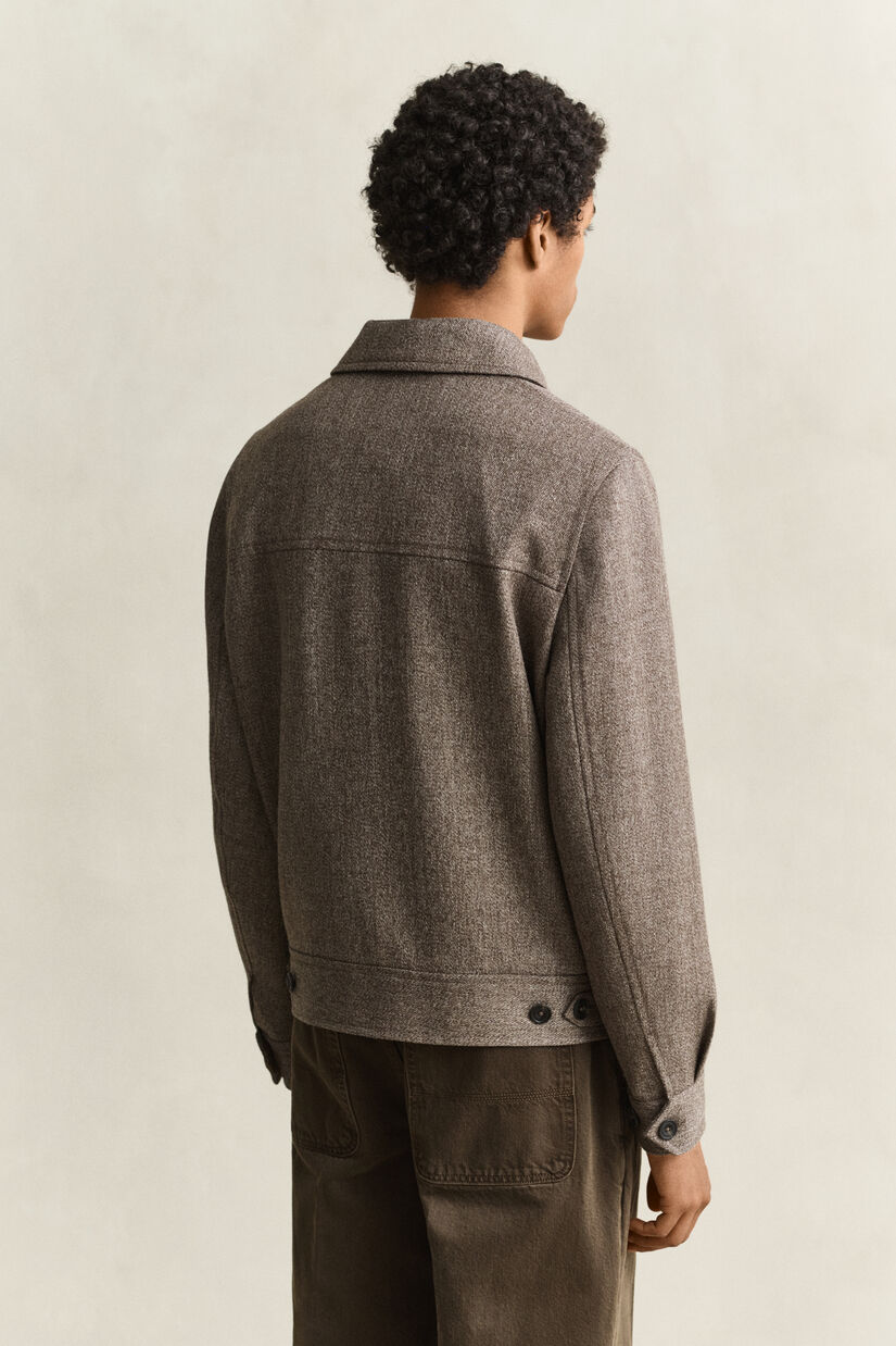 Veste en laine chin&eacute;e