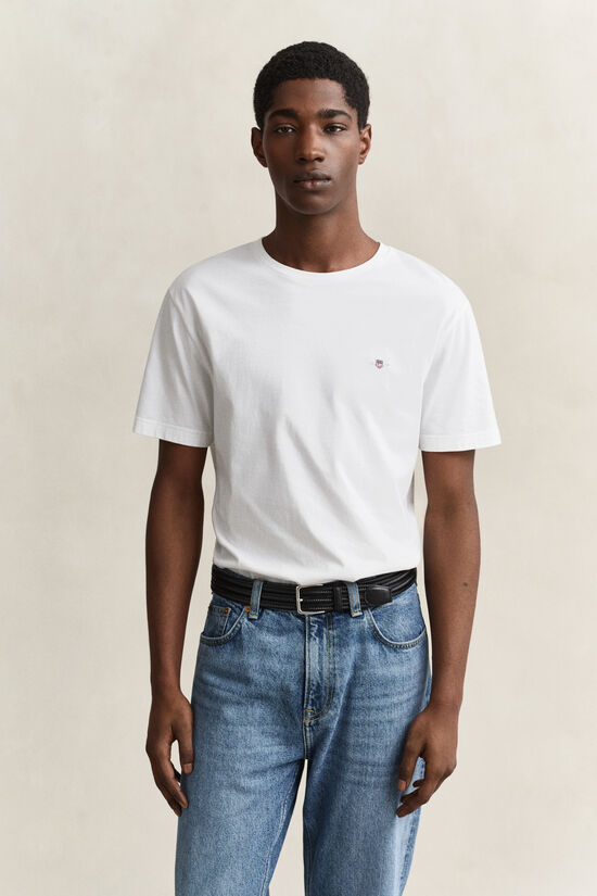 T-shirt regular avec &eacute;cusson