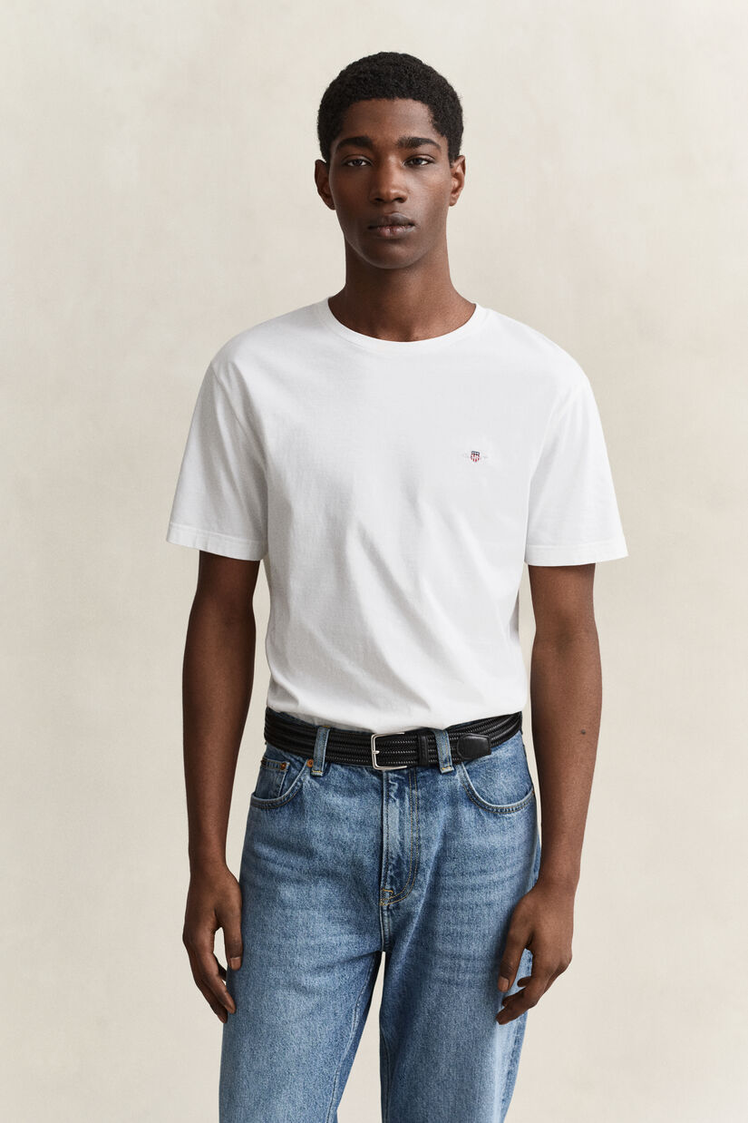T-shirt regular avec &eacute;cusson