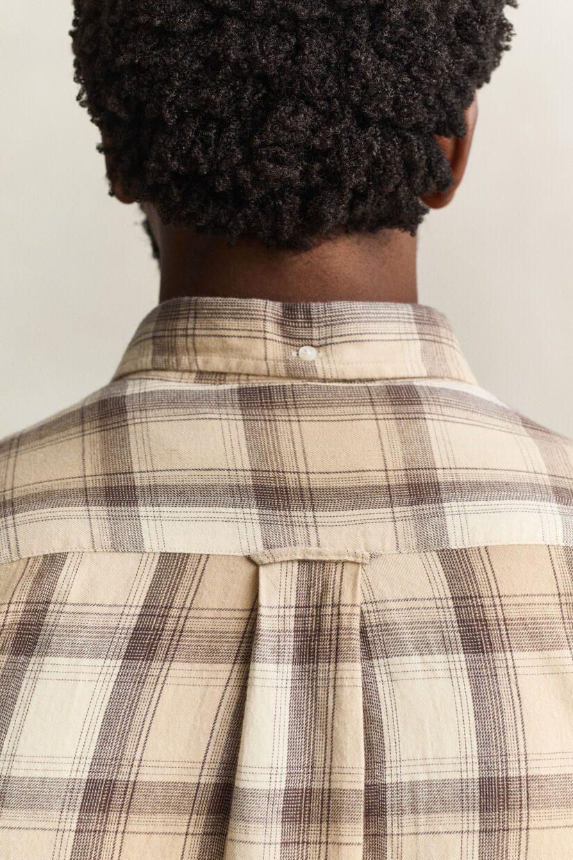 Chemise en flanelle &agrave; carreaux Windblown