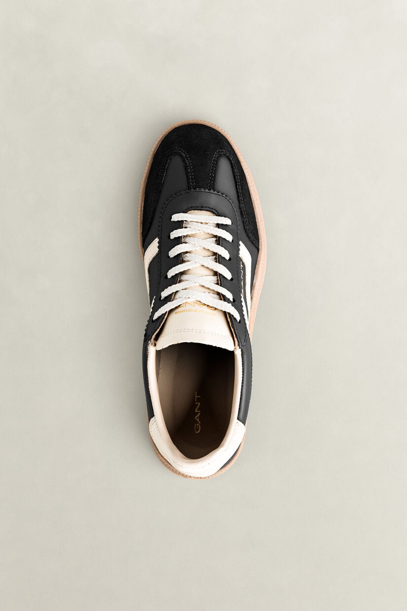 Baskets en daim et cuir Cuzima