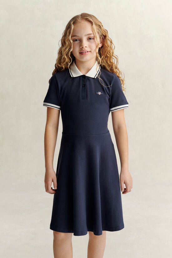 Robe-polo avec &eacute;cusson Ado Fille