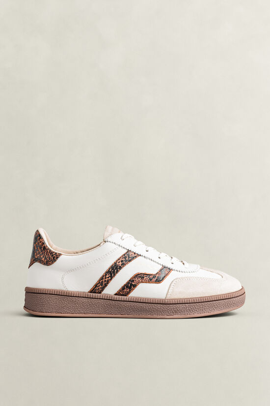 Baskets en daim et cuir Cuzima