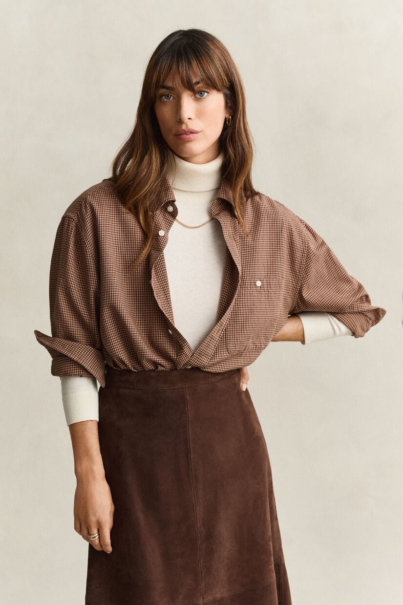 Chemise &agrave; carreaux Exclusivit&eacute; membres
