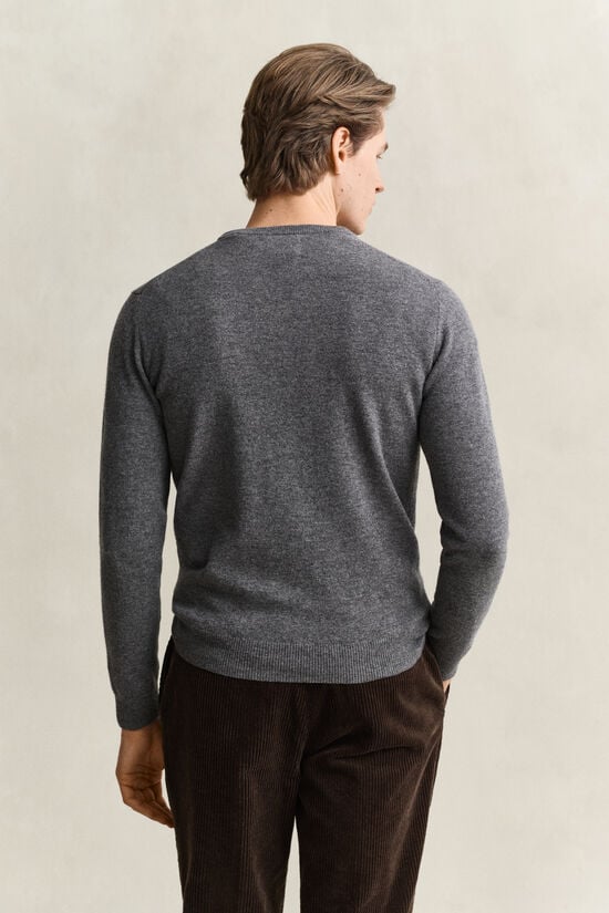 Pull col rond en laine d&rsquo;agneau