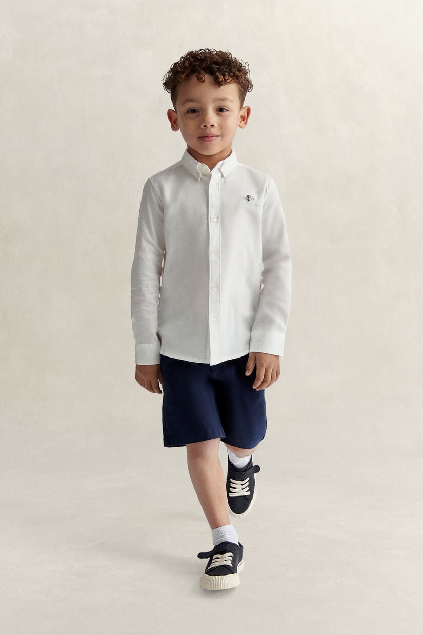 Chemise en coton Oxford Shield Gar&ccedil;on