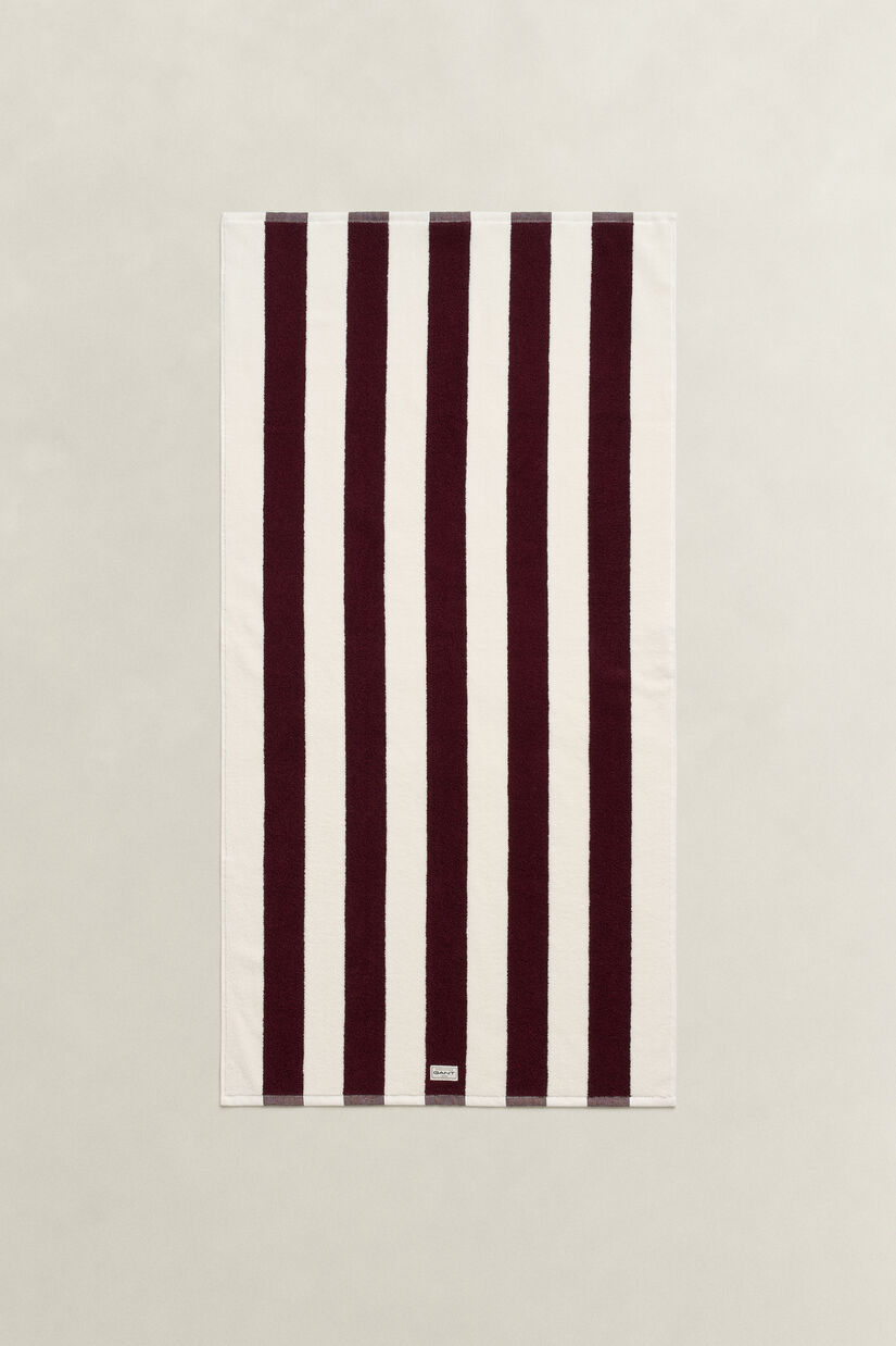 Serviette &agrave; rayures 70&nbsp;x&nbsp;140