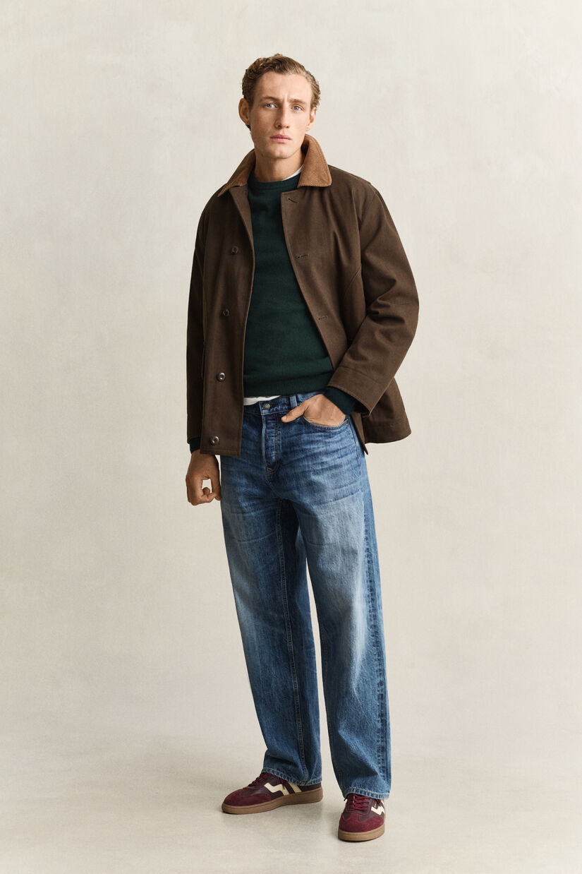 Pull col rond en laine d&rsquo;agneau