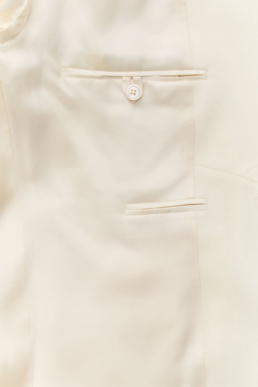 Veste de soir&eacute;e avec col ch&acirc;le