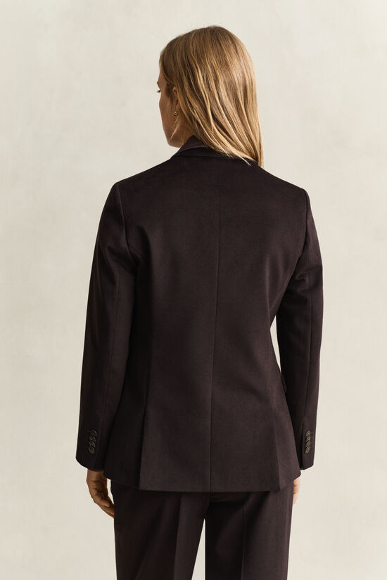 Veste blazer Club en velours serg&eacute;