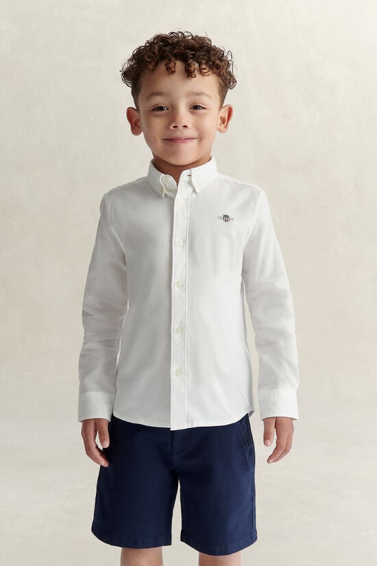 Chemise en coton Oxford Shield Gar&ccedil;on